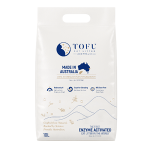 Tofu Cat Litter Australia Enzyme Activated Cat Litter - 10L
