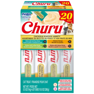 Inaba Churu Chicken Seafood Variety Pack Cat Treats - 20 x 14g