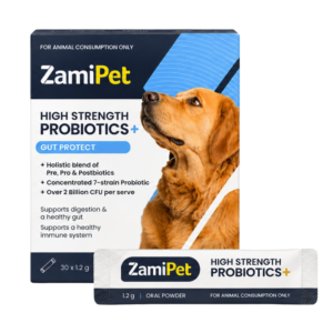 Zamipet Dog High Strength Probiotics Plus Gut Protect - 30 x 1.2g
