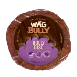 Wag Bully Disc Dog Treats - Each
