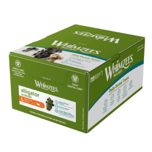 Whimzees Alligator Large Dental Dog Treats - 30 Chews