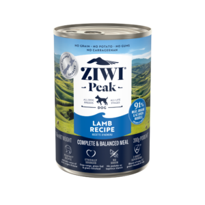 Ziwi Lamb Recipe All Lifestage Wet Dog Food - 12 x 390g