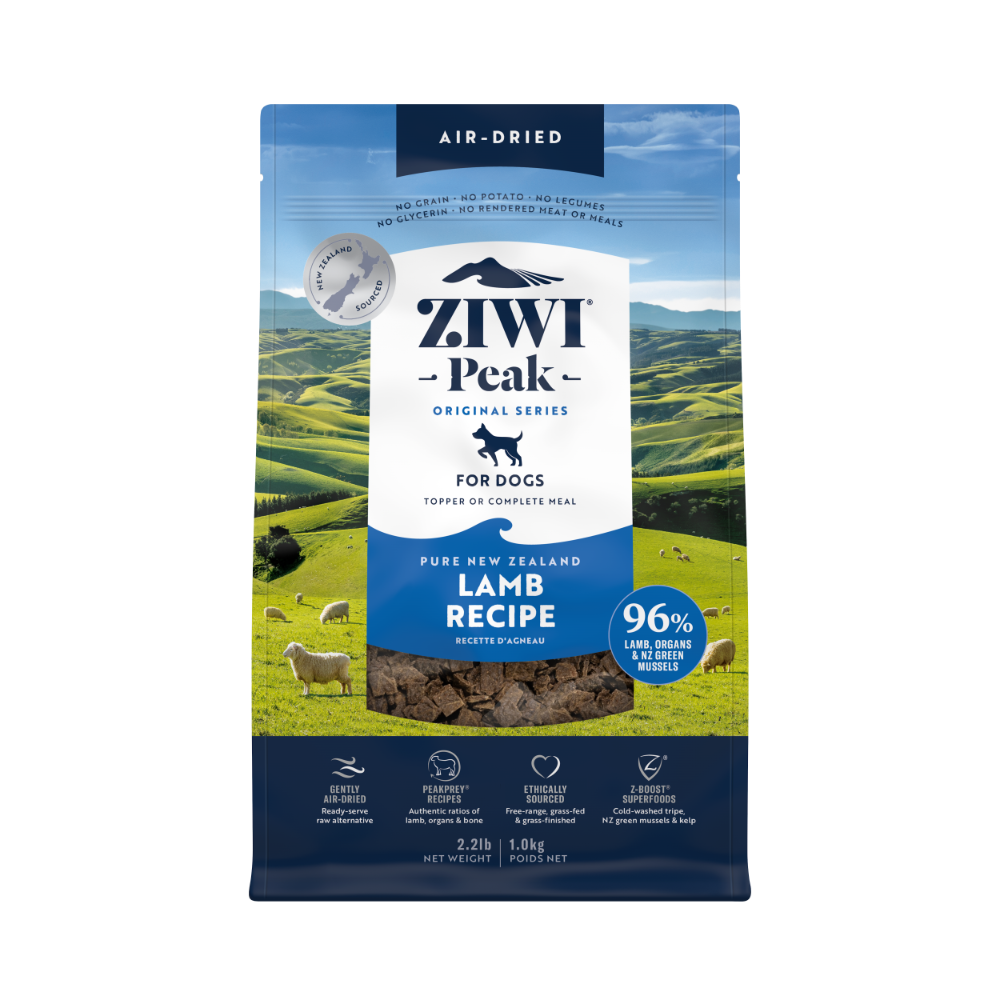 Ziwi Air Dried Lamb All Lifetsages Dry Dog Food - 1kg
