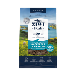 Ziwi Mackerel and Lamb Recipe Air Dried All Lifestages Dry Cat Food - 1kg