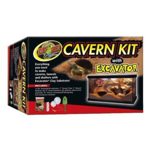 Zoo Med Box Cavern Kit With Excavator - Each