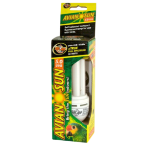Zoo Med Avian Sun 5 Uvb Compact Fluorescent Bulb For Birds - Each