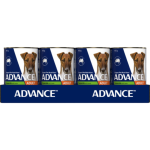 Advance Adult Casserole With Lamb Wet Dog Food Cans - 12 x 400g