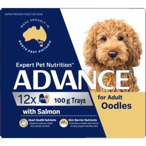 Advance Adult Oodles Wet Dog Food Trays - 12 x 100g