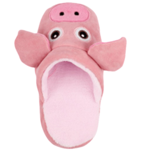 All For Paws Doggies Pig Slipper Soft Toy - One Size