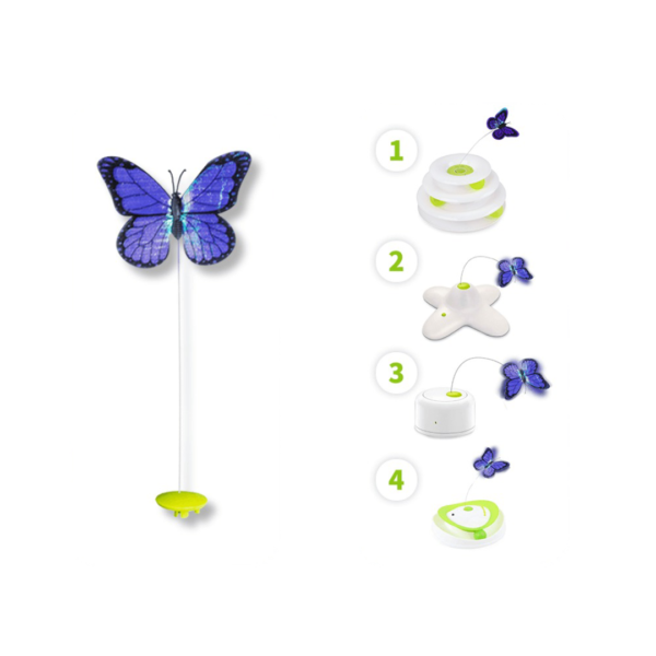 All For Paws Interactive Flutter Bug Refill Cat Toy – One Size