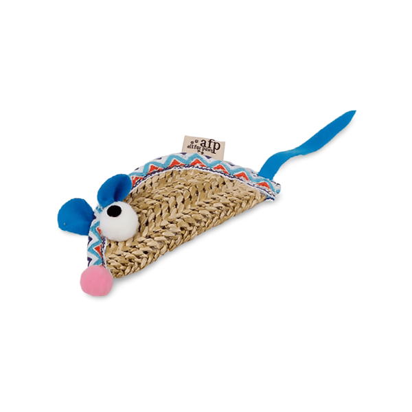 All For Paws Whisker Fiesta Taco Mouse Catnip Cat Toy – 18cm
