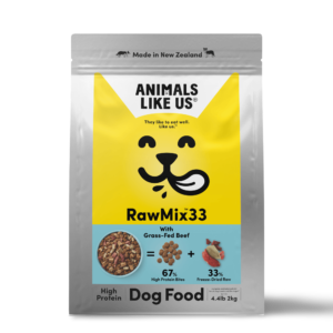 Animals Like Us Raw Mix 33 Freeze Dried Grass Fed Beef Adult Dry Dog Food - 2kg