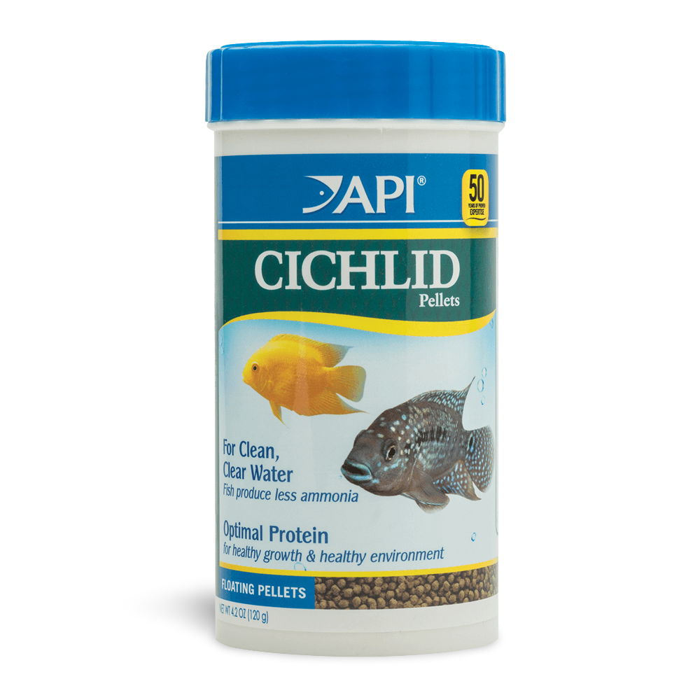 Api Floating Cichlid Pellets Medium - 120g
