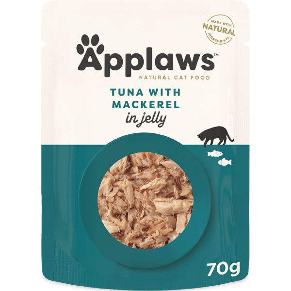Applaws Tuna with Mackerel Adult Wet Cat Food Pouches