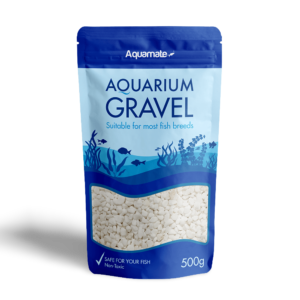 Aquamate Natural Gravel Snow White - 500g