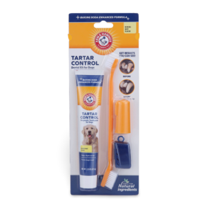 Arm And Hammer Tartar Control Dental Kit For Dogs Banana Mint - 71g