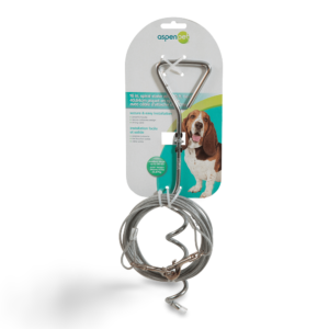 Aspen Pet Spiral Tie Out Stake - each