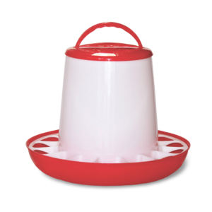 Avian Care Chicken Feeder Red White - 3kg