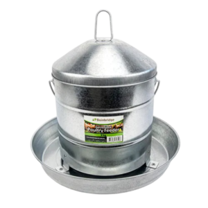 Bainbridge Galvanised Poultry Feeder - 9kg