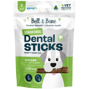 Bell And Bone Chicken Senior Dental Chews Large - 7 Chews
