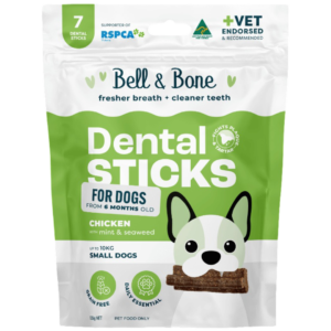 Bell And Bone Chicken Mint And Seaweed Dental Dog Treats Small - 7 Chews