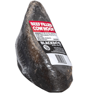 Blackdog Beef Filled Cow Hoof Dog Treats - 1 Chew