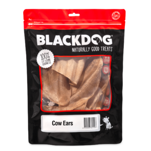 Blackdog Cow Ears Air Dried Dog Chew Treats - 10 Pack