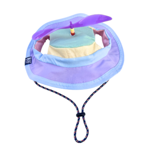 Bois The Label Pastel Colorblock Dog Spinning Bucket Hat - Small