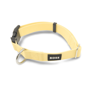 Boss Core Walk Dog Collar in Yellow - X Small/Small