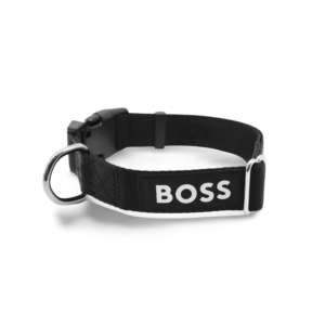 Boss Essentials Dog Collar in Black - Large/XXX Large
