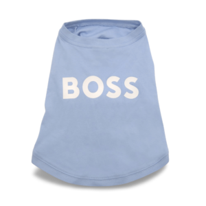 Boss Dog Graphic Tee Blue - Medium