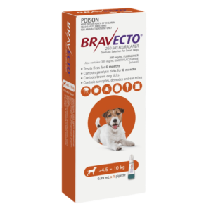Bravecto Flea & Tick Spot-On For Dogs Orange - 1 Pack