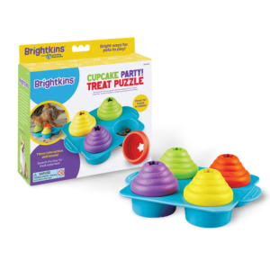 Brightkins Cupcake Party Treat Dog Puzzle - 28cm