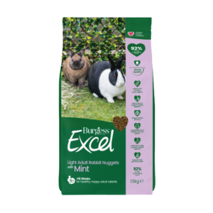 Burgess Excel Light Nuggets For Overweight Rabbits - 1.5kg