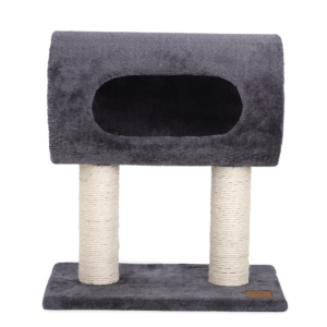 Charlies Pet Tube Cat Tree Charcoal - each