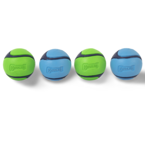 Chuckit Sniff Fetch Balls Medium Dog Toy - 4 Pack