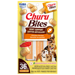 Inaba Churu Bites Joint Support Chicken Recipe Dog Treat - 3 x 12g