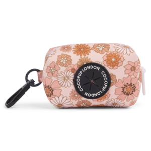 Cocopup London Dog Poop Bag Holder Groovy Florals - One Size