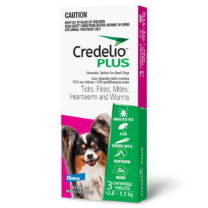 Credelio Plus Pink All-in-One Chews for Small Dogs - 6 Pack