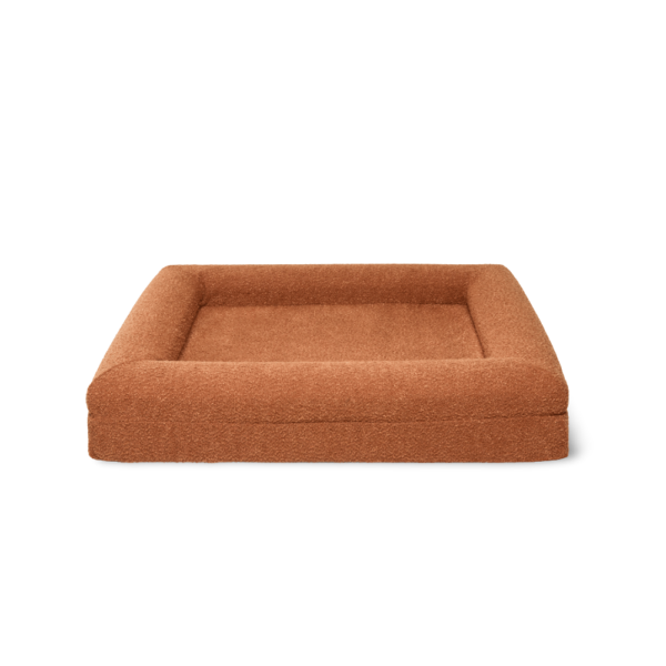 Dazy Dog Orthopaedic Dog Bed Cover Boucle Terracotta