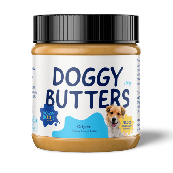 Doggylicious Original Doggy Natural Peanut Butter Dog Treats – 250g