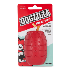 Dogzilla Treat Pod Dog Toy - Small