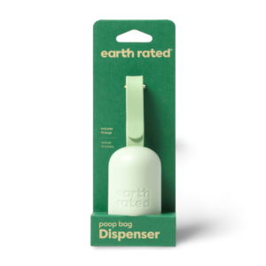 Earth Rated Leash Poop Bag Dispenser With Unscented Bags - One Size