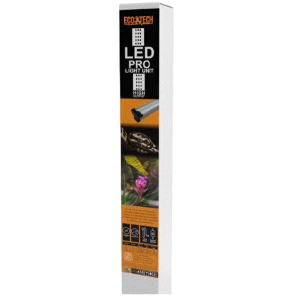 Eco Tech Reptile LED Pro Light Unit HIgh Powered Output 24w – 45cm