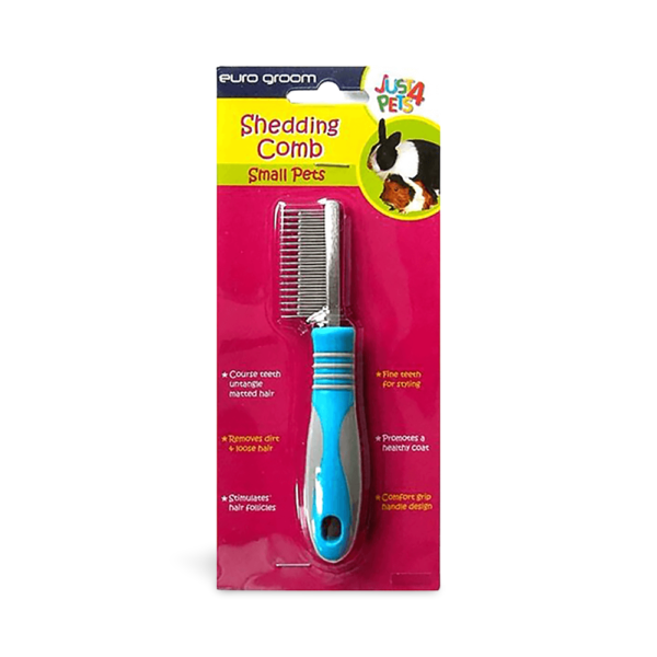 Euro Groom Shedding Comb – One Size