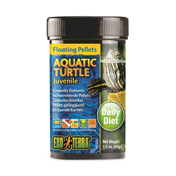Exo Terra Aquatic Turtle Food Juvenile Floating Pellets