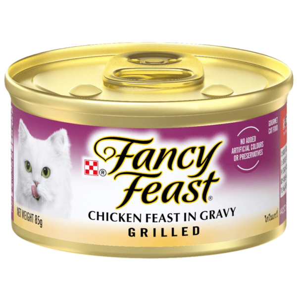 Fancy Feast Adult Grilled Chicken Feast In Gravy Wet Cat Food