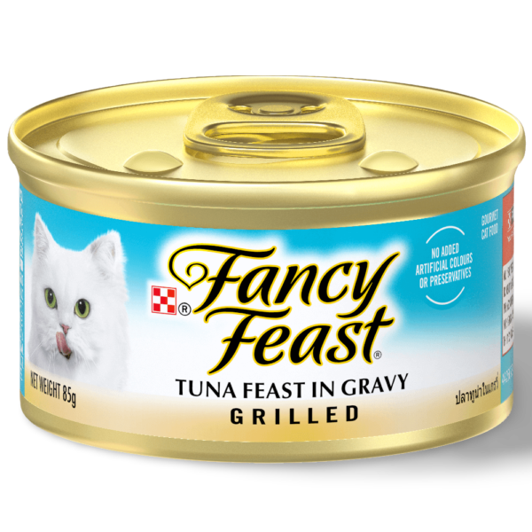 Fancy Feast Adult Grilled Tuna Feast In Gravy Wet Cat Food