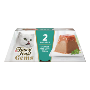 Fancy Feast Gems Mousse Pate with Tuna Wet Cat Food - 9 x (2 x 57g)