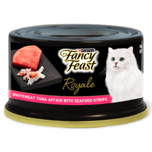 Fancy Feast Royale Whitemeat Tuna Affair Adult Wet Cat Food Can - 24 x 85g